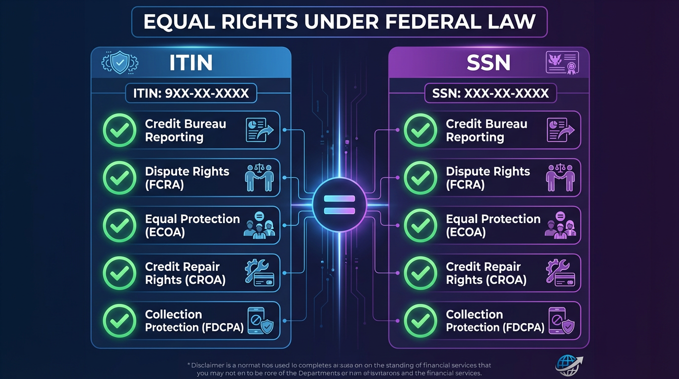 ITIN vs SSN - Equal Credit Rights